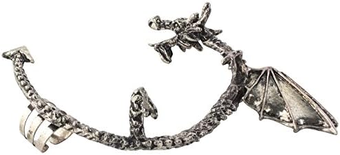 Gothic Earring Classic Dragon Ear Wrap Cuff Earring Punk Rock Left Ear