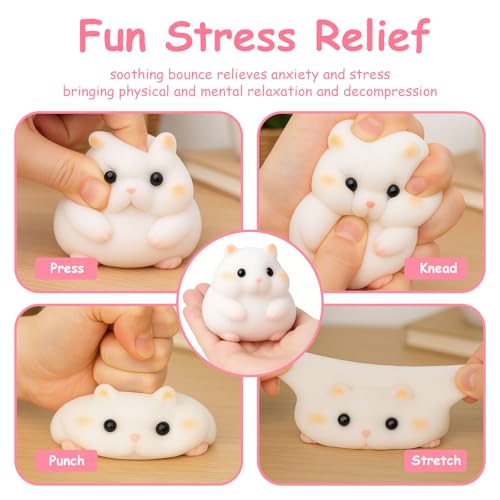 1DFAUL Squishy Liquid Silicone Making Kit, 17.6oz Squishy Gel Create Your Own Squishies, Bubble Free and Quick Dry, with Molds for Rabbit, Cat Paw, Cheese, Fun Stress Relief