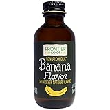 Frontier Co-op Banana Flavor, Non-Alcoholic, 2 ounce bottle (Pack of 3)