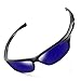 grey jack Lightweight Polarized Sports Sunglasses UV Protection Lens Tr Durable Frame for Men Women
