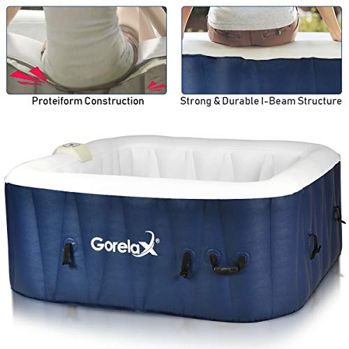 3 Goplus+Portable+Inflatable+Relaxing+Removable