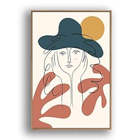 Framed Canvas Wall Art for Living Room,...