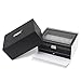 NEX Watch Box,12 Slot Double-Layer PU Leather Case Organizer with Jewelry Tray Drawer for Storage and Display (11.8