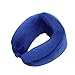 VIKTOR JURGEN Travel Neck Pillow - Memory Foam and Cooling Gel Pillows with Neck and Head Support - U-Shaped Pillow - Great Gift Idea – Perfect for Trips, Office and School Napping (Blue)