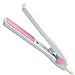 VAV Professional Hair Straightener 1in 3D Floating Plate Ceramic Flat Iron 284℉-446℉ Auto Shut-Off US Plug Rose Gold (mini size)