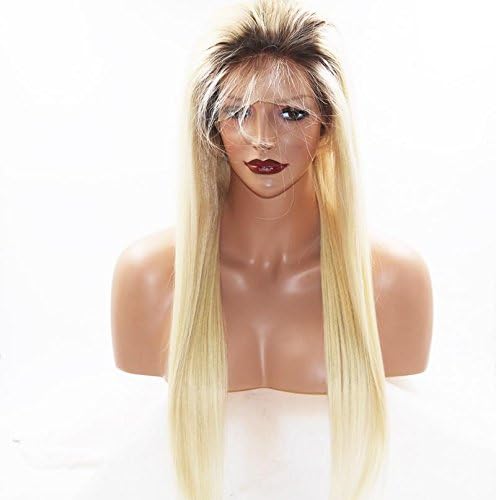 Eversilky Wigs #4/613 Brazilian Virgin Human hair Lace Front Wigs for Women With Baby Hair Pre Plucked Ombre Blonde Human Hair Wigs Straight Glueless Lace Wigs