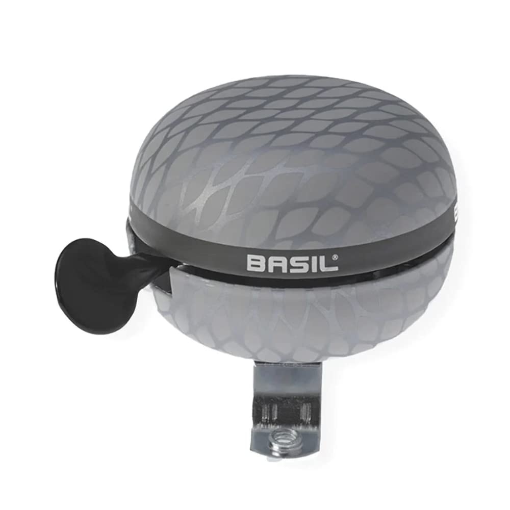 Basil Unbekannt Ding Dong Bicycle Bell Black Silver Metallic