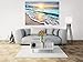 Mi Alma 3D Removable Vinyl Wall Mural Stickers Vinyl Stickers Wall Art – Wide Variety of Tropical Beaches – Easy to Apply Simply Peel & Stick – Incomparably Durable Wallpaper Ocean Sunset