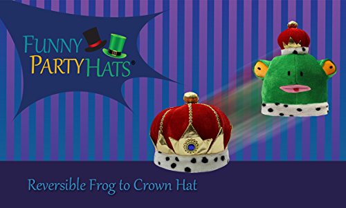 Reversible Costumes - 2 in 1 Costume Hat - Novelty Costume Hat - Magician & Frog by Funny Party Hats - Image 6