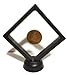 RecoveryChip Black Diamond Large Square Medallion Challenge Coin Chip Display Stand Holder Magic Suspension Box 11cmx11cm