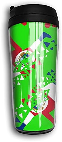 Jfdb Travel Mugs Costa Rica 2019 Russia Football Vacuum Hot Sports Travel Mugs Drink Cups Water Bottles Insulated Tumbler 12 OZ