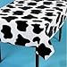 Fun Express Lightweight Cow Print Tablecloths (Set of 6), 54 x 72 primary
