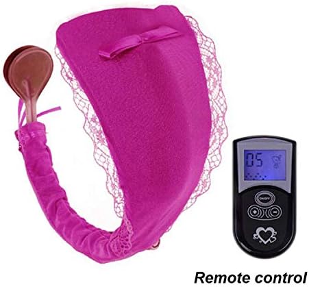 Maxcoo Tshirt Best Vibrater Víbrátíng Panties 10 Speeds Wireless Remote Control Ví-bratór Sexo-Toy for Woman Strap On C-String Underwear Ví-bratórs for Women,Remotel Control Red Multi Quiet