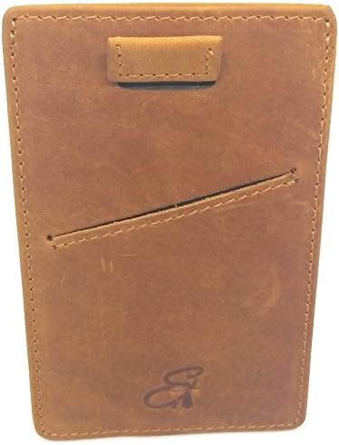 RFID Blocking Minimalist Front Pocket Wallet: Ultra Slim With Smart Pull Tab Pocket Wallet