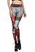COCOLEGGINGS Womens Cool DigitalPrint Elastic Waist Athletic Outdoor Leggings Free Size