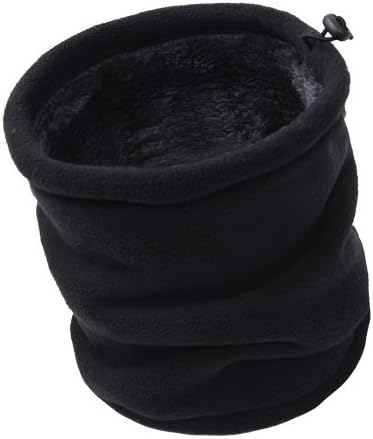 Thermal Neck Warmer, Scarf Neck Winter Warm Snood Fleece Gaiter Beanie Hat For Cycling Motorcycle Ski CS Hiking Men Women Unisex