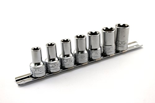 TEMO 7pc TORX plus 10-20EP Socket 3/8