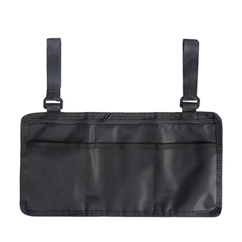 MXCELL Wheelchair Bag Travel Storage Tote Backpack Accessory Pouch Cover Underseat Bag for Your Mobility Devices, Fits Most Scooters, Walkers, Rollators - Manual, Powered or Electric Wheelchairs