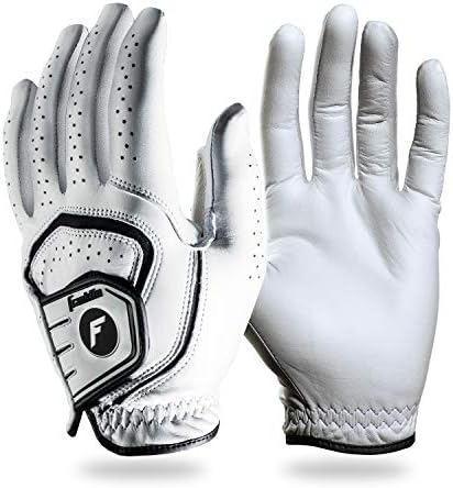 Franklin Sports Golf Glove – Pro Golf Gloves – Premium Leather Golfing Glove – Maximum Grip – White – Men’s Golf Glove Franklin Sports Golf Glove – Pro Golf Gloves – Premium Leather Golfing Glove – Maximum Grip – White – Men’s Golf Glove