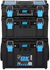 OX Tools TOOLTREK Pro 3 Piece Modular Storage System on Wheels with Handle view 2