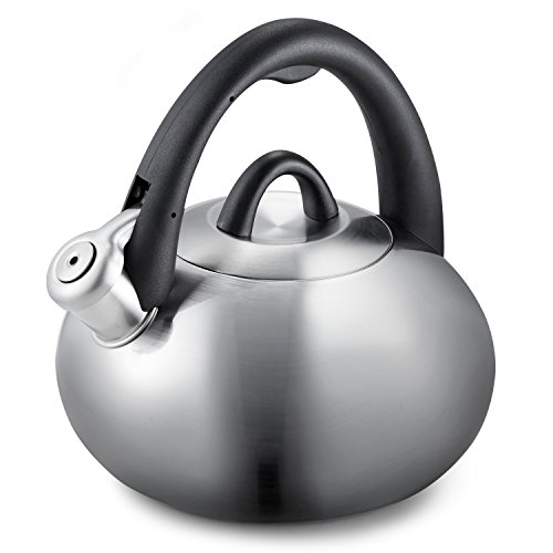 Calphalon 2-Quart Stainless Steel Tea Kettle with Whistle Calphalon 2-Quart Stainless Steel Tea Kettle with Whistle