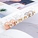 Stud Earrings Shell Flower Mother Of Pearl Double Side To Wear For Women By SUYAN (Pink)