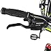 Merax 26″ Aluminum 24-Speed Mountain Bike with Disc Brakes Lightweight Bicycle (Gray&Green)thumb 2
