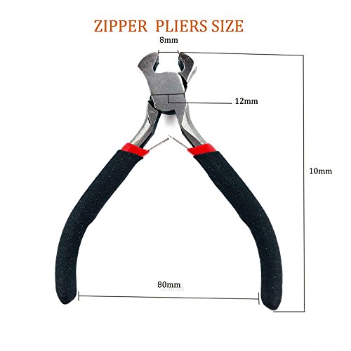 DmHirmg Zipper Repair Kit Pliers Tool to Replacement Zipper,Hand Fix A Zipper Tool by DmHirmg