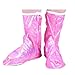 UUstar® Cute Beautifull Fashion Waterproof Foldable Rain Boots Shoes Boots Covers Protector for Children Women Girls Boys Men