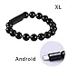 Micro USB Charging Cable,Asltoy Magnetic Bracelet Charging Line Micro USB Cable Data Cable Charging Cord Charger Cord for Android Phone Samsung Colorful Beads Hand Chain (Android XL)