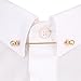 Men's Tie Pins Classic fashion 4 colors Wedding Business (silver)