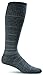 Sockwell Men's Circulator Moderate Graduated Compression Sock, Charcoal - L/XL
