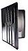 Everfiniti Leather (Black) Literature Organizer - Magazines, Tracts, Brochures, Handbills, Publications, Leaflets, etc.