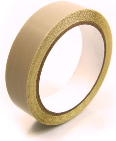 CS Hyde-15-3S Skived PTFE with Silicone Adhesive, Liner, 3mm Thick, Tan, 0.75" Width x 5 Yard Roll