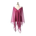Automan Chiffon Bridal Evening Scarves Wraps Shawls for Bridesmaid Prom Wedding Automan Chiffon Bridal Evening Scarves Wraps Shawls for Bridesmaid Prom Wedding