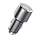 Car Charger, LanBaiLan Flush Fit Dual Port 2.4A/1A Output for Phones and other