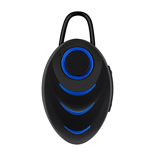 fosa Bluetooth Earbud, Mini Wireless Bluetooth 4.0 In-ear Headset Stereo Sport Earphone Strong Power for Long Time Use With Noise Canceling Single Headphone(Blue)