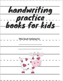 handwriting practice books for kids: 3rd grade, Beautiful Handwriting