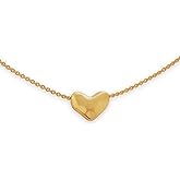 M&T 2015 Choker Necklace Hypoallergenic 18K Gold Plated Pendant Chain Necklace