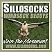 Sillosocks Sleeper Snow Goose Windsocks Decoys 1 dz. (SS1012SLPR) by Sillosock Decoys