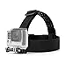 ASOCEA Action Camera Head Mount Strap Adjustable Wearing Headband Compatible with Gopro Hero 13/12/11/10/9/8/7/6/5,AKASO EK7000/Brave 4 /Brave 7/V50X Native/V50 and so on Elastic Flexible Head Belt