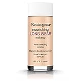 Neutrogena Nourishing Long Wear Liquid Makeup Foundation With Sunscreen, 60 Natural Beige, 1 Fl. Oz.