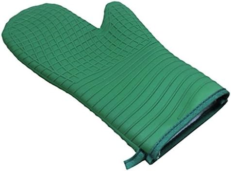 GYMNLJY Thickening lengthened Silica gel oven Microwave oven gloves Double layer Insulation Anti-skid anti-skid gloves£¨pack of 2£