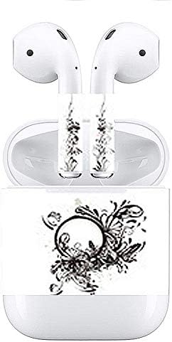 waspuk Earphones Sticker, Easy Install Earphone Skins Customize Wraps Protective Skin Cover Apple AirPods Accessories