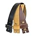 LS -Toneka Steampunk Narrow Snap On Leather Replacement Belt Strap Width 1.33