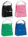 Eunichara Basic Cooler Lunch Bag Foldable with Thermal Insulated Lining Reusable (Cooler/Warmer) - Forest Green
