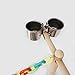 Adnikia Bird Cage Play Stand Toy Set, Bird Playground Gym Hanging Chewing Toys Ladder Swing Accessories for Conure, Parakeets, Budgie, Cockatiels, Lovebirds, Parrot Wood Perch Cage Toysthumb 3