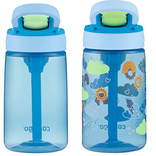 Contigo Aubrey Kids Cleanable Water Bottle with Silicone Straw and