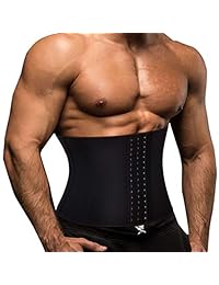 TOAOLZ - Cinturón adelgazante para hombre, de neopreno, para pérdida de peso, quemador de grasa