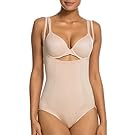 SPANX Plus Size Oncore Firm Control Open-Bust Bodysuit, 1X, Soft Nude